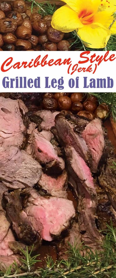 Caribbean Style (Jerk) Grilled Leg of Lamb