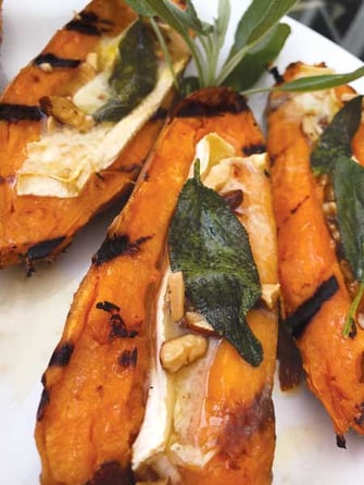 Grilled Sweet Potatoes Supporting a Healthy and Tasty Diet