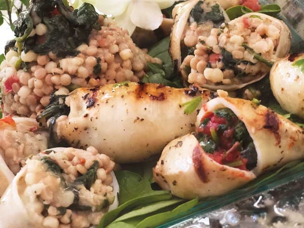 Grilled Stuffed Calamari: From Grecian Seas to Your Table