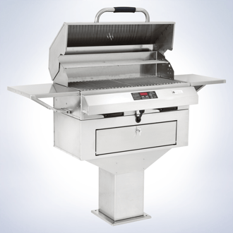 pedestal-outdoor-electric-grill